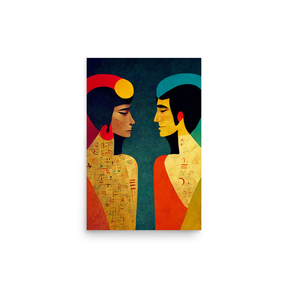 Ancient Love: Vibrant - Luster Poster