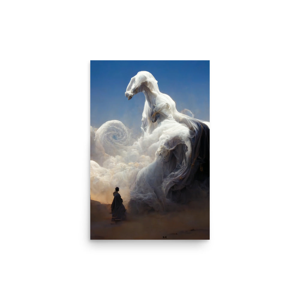 Ghost Horse: Neutral - Luster Poster