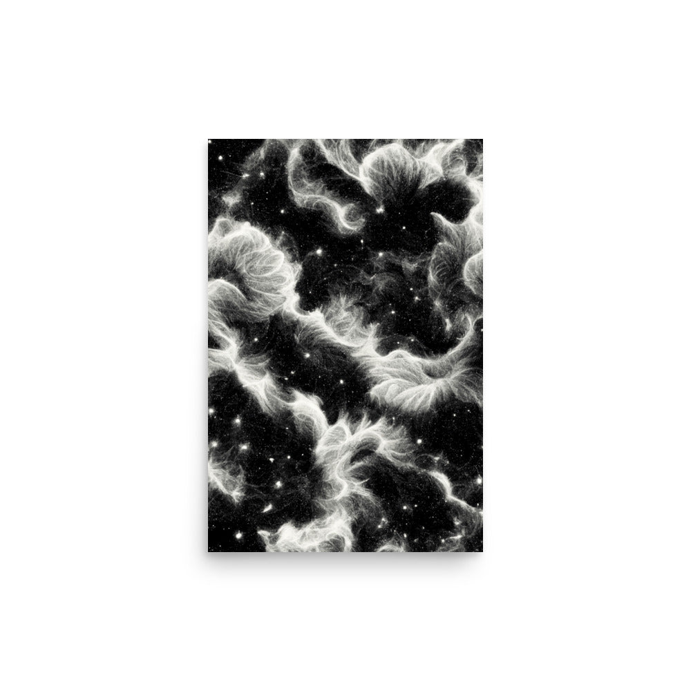 Star Gazing: B&W - Luster Poster