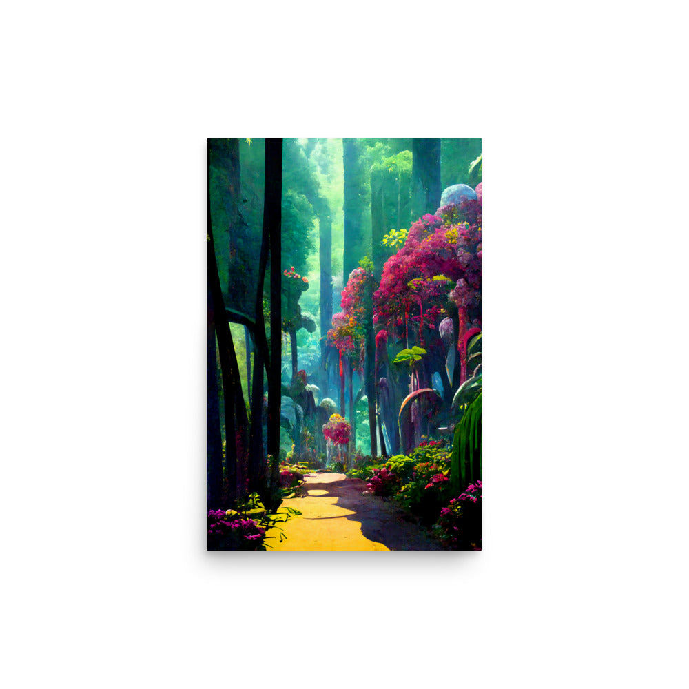 Jungle Games: Vibrant - Luster Poster