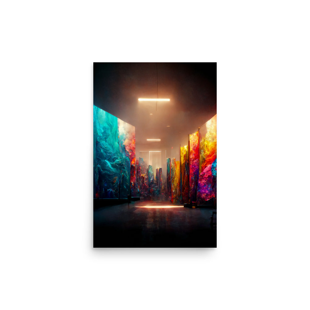 Artistic License: Vibrant - Luster Poster