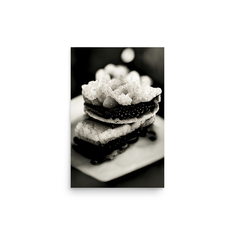 Eat Up: B&W - Luster Poster