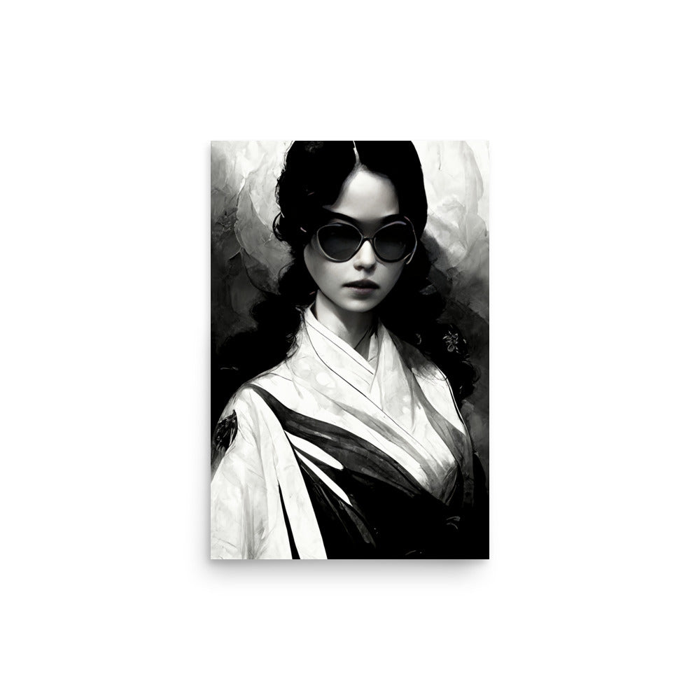 Subtle Styles: B&W - Luster Poster