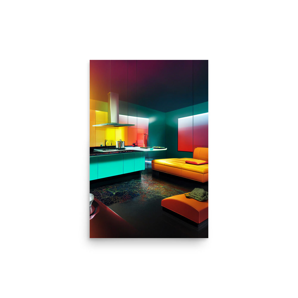 Cozy Quarters: Vibrant - Luster Poster