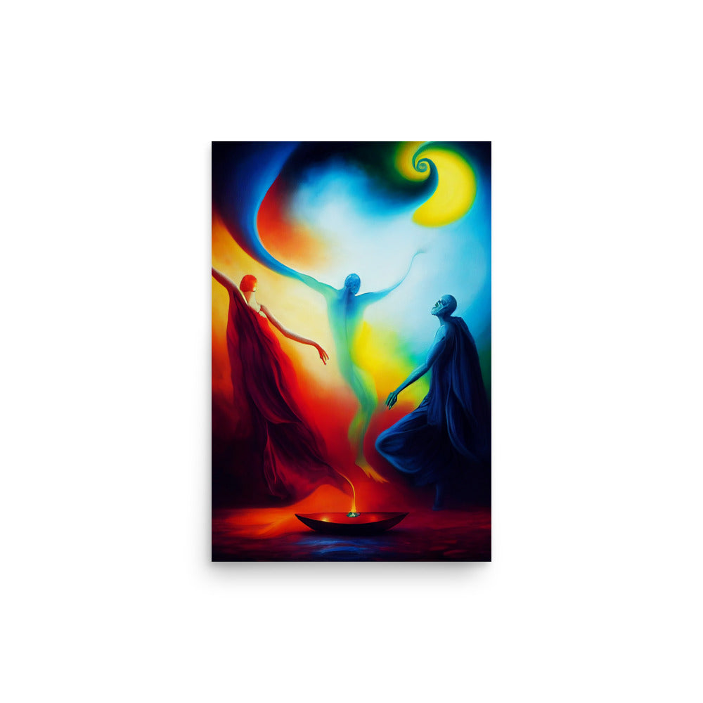 Balancing Act: Vibrant - Luster Poster