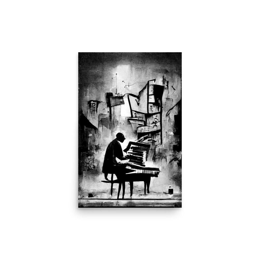 Music Makers: B&W - Luster Poster