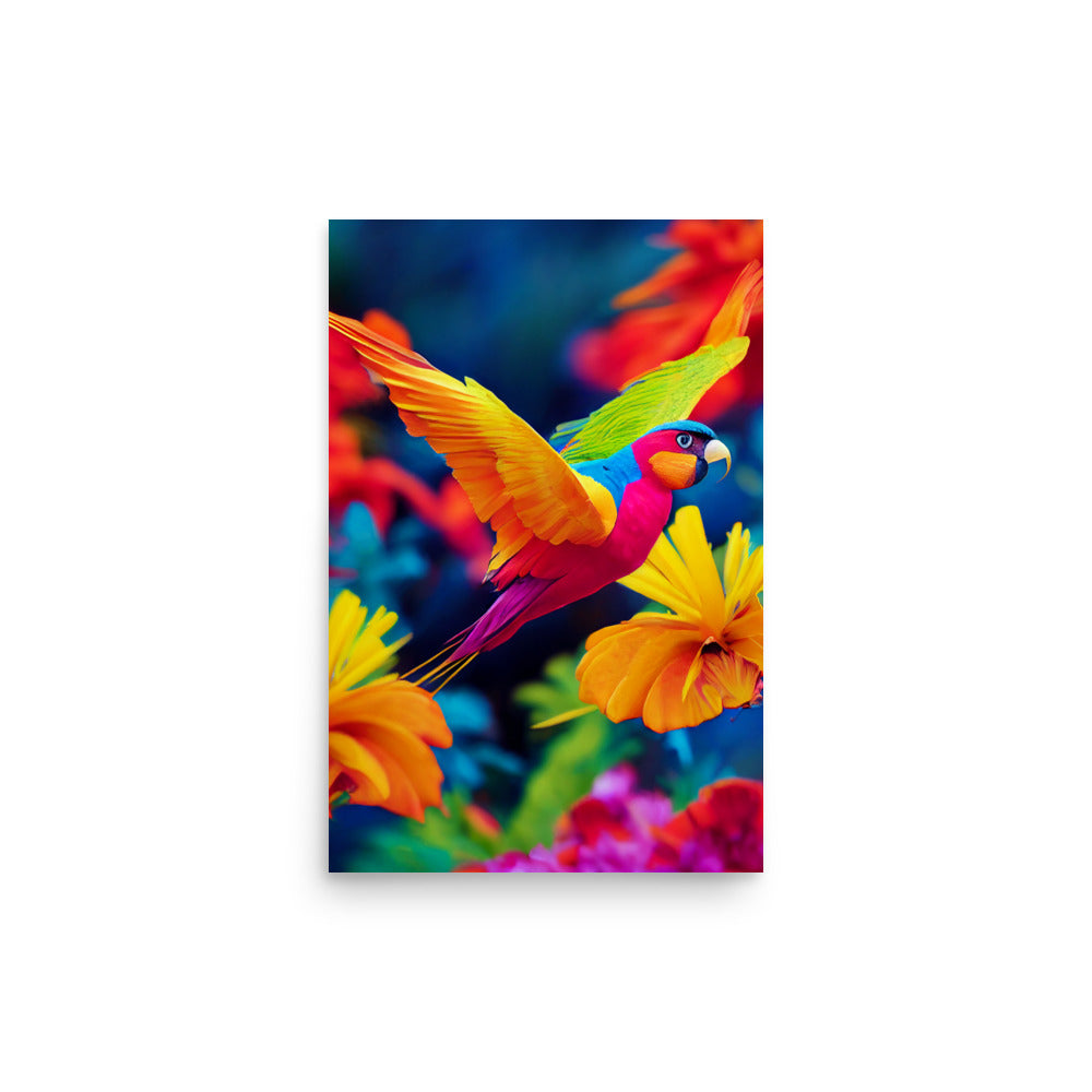 Natural Habitat: Vibrant - Luster Poster