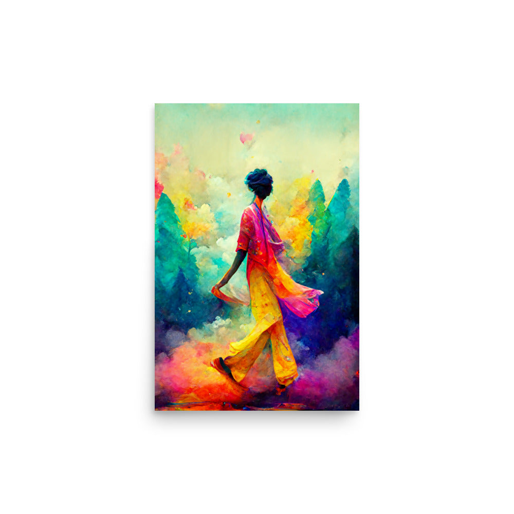 Dream Walking: Vibrant - Luster Poster