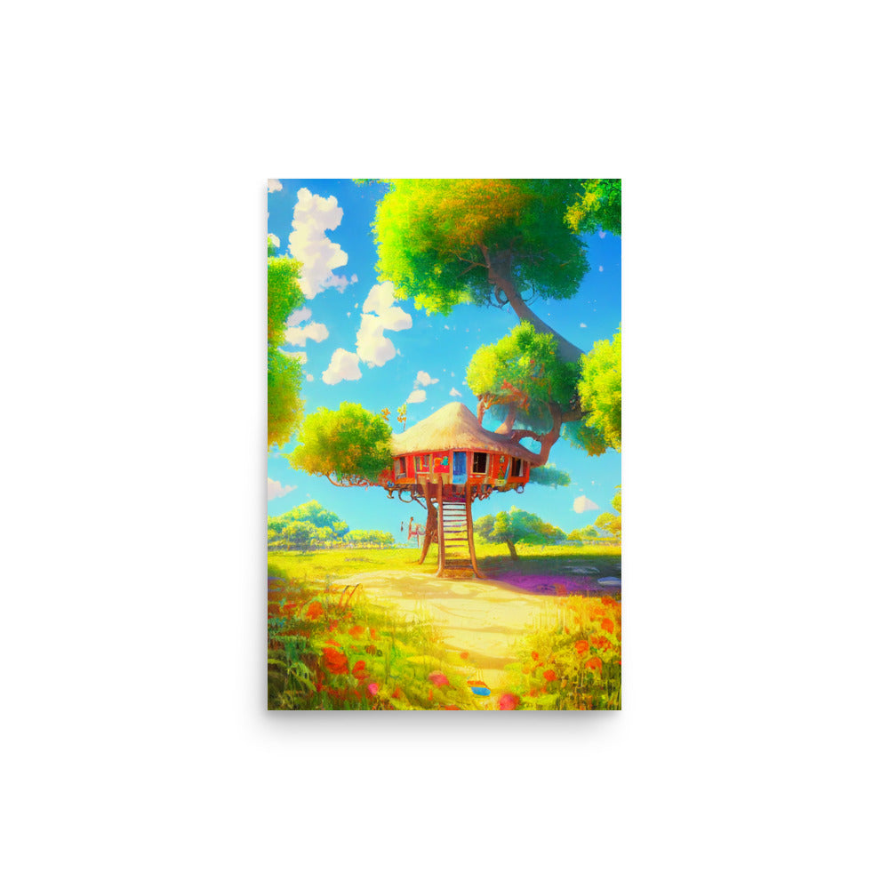 TreeHouse Vibes: Vibrant - Luster Poster