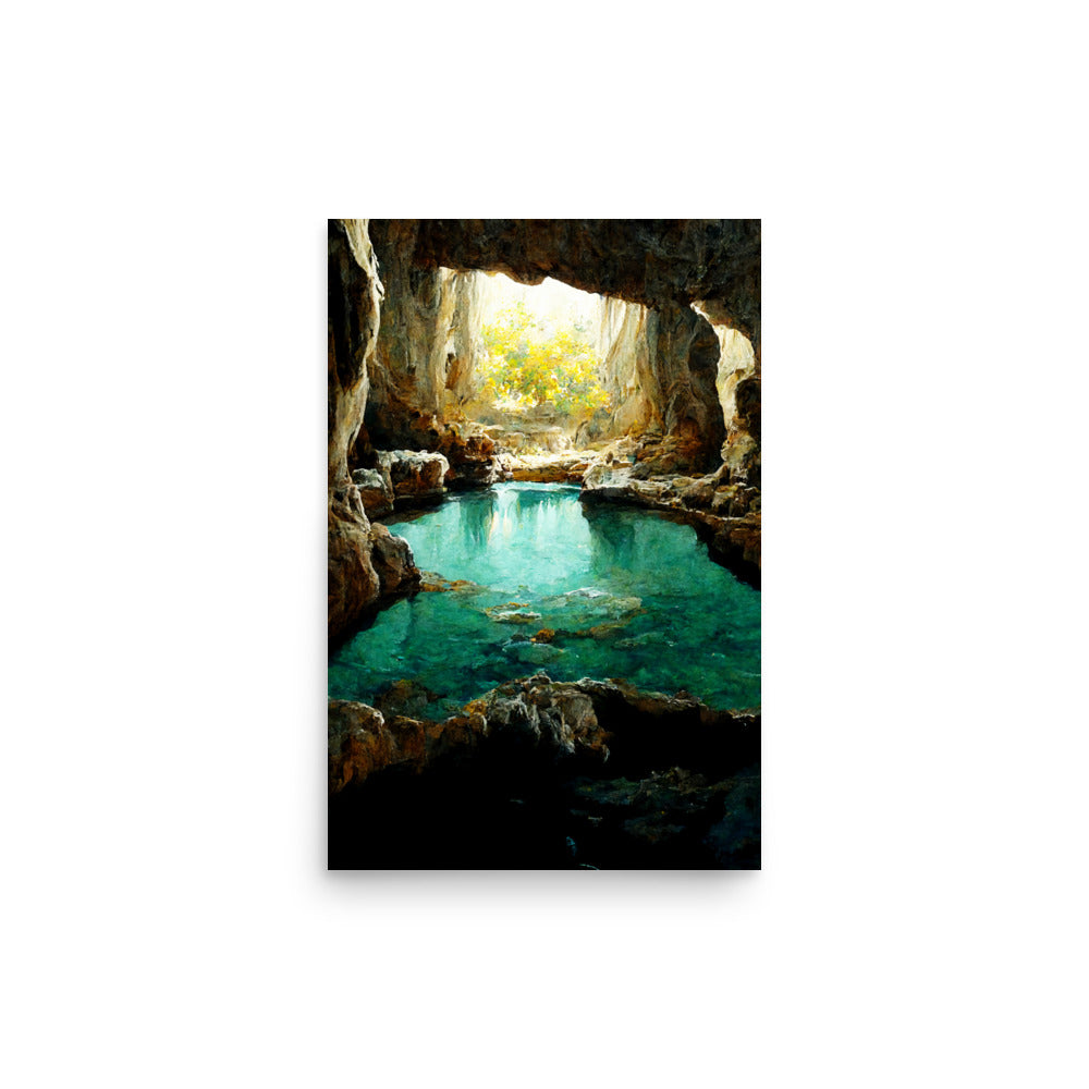 Cave Diving: Neutral - Luster Poster