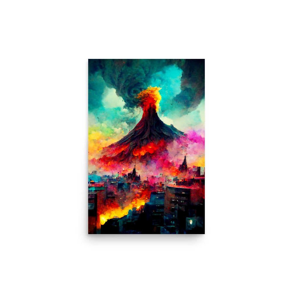 Natural Disaster: Vibrant - Luster Poster