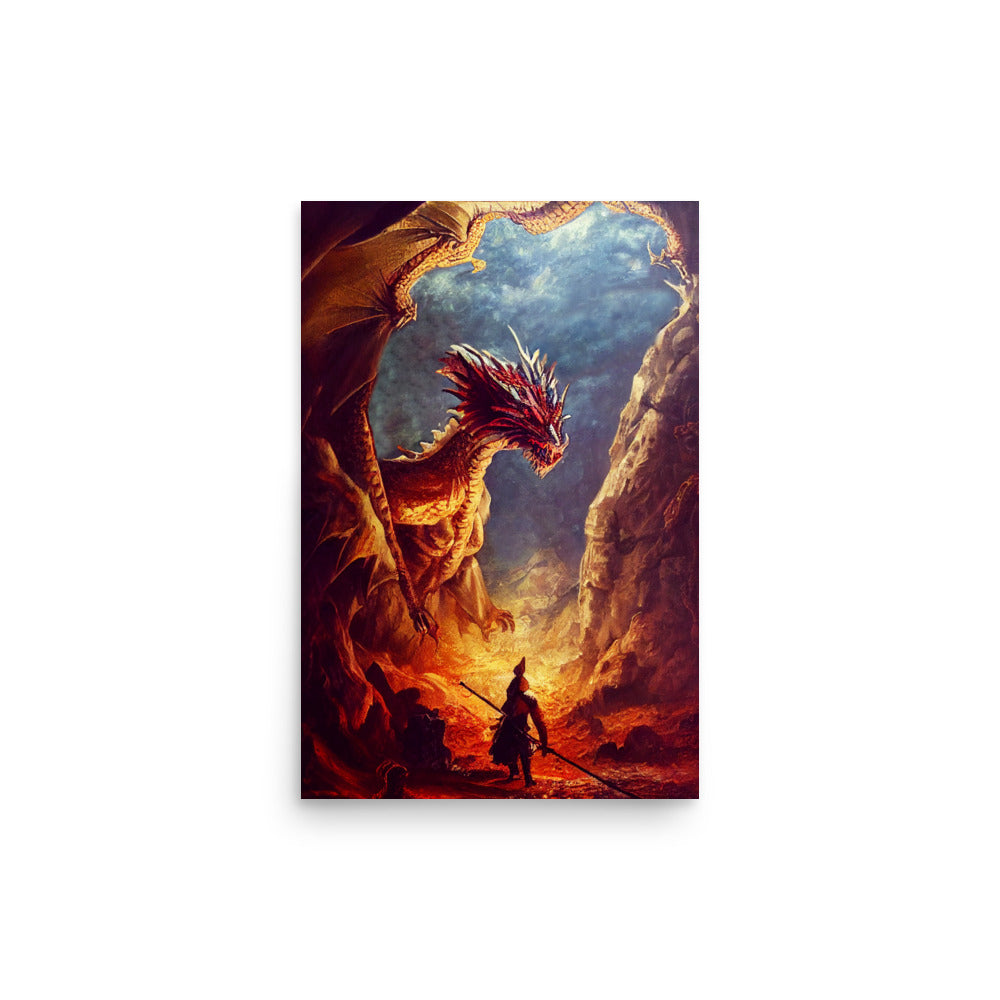 Fiery Friend: Neutral - Luster Poster