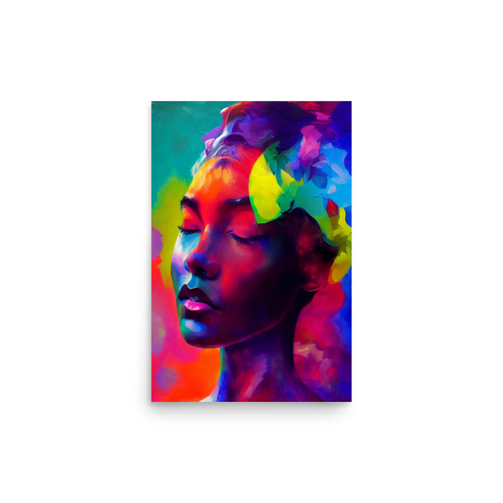 Serene Power: Vibrant - Luster Poster