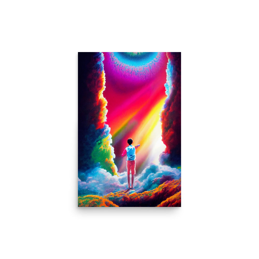 New Frontier: Vibrant - Luster Poster