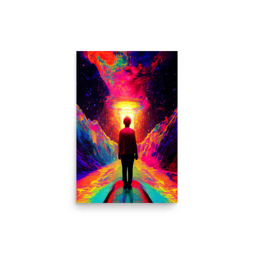 Dimension Shift: Vibrant - Luster Poster