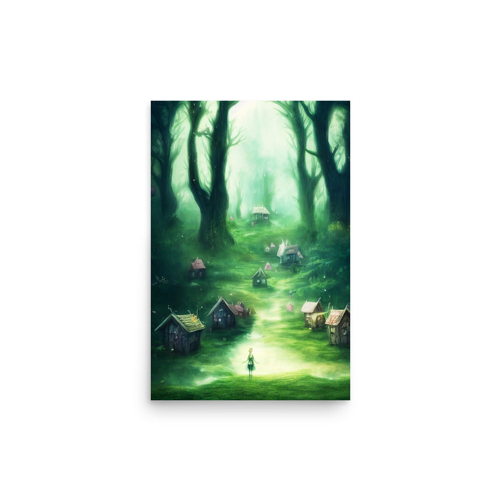 Familiar Forests: Neutral - Luster Poster