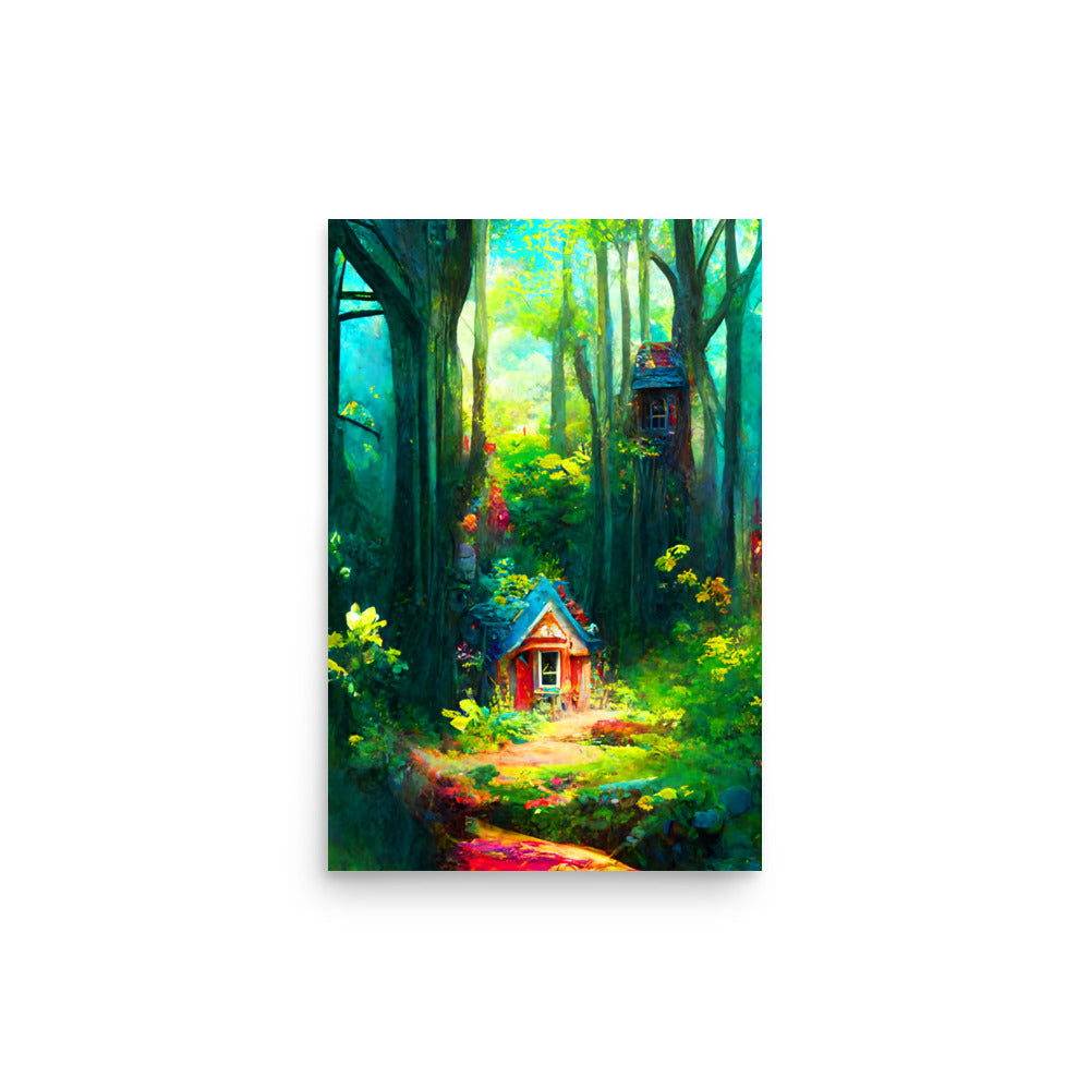 Familiar Forests: Vibrant - Luster Poster