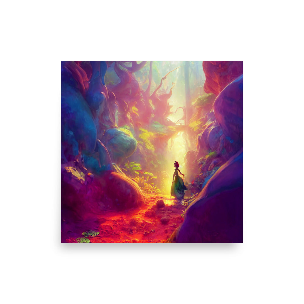 Fantasy Features: Vibrant - Luster Poster