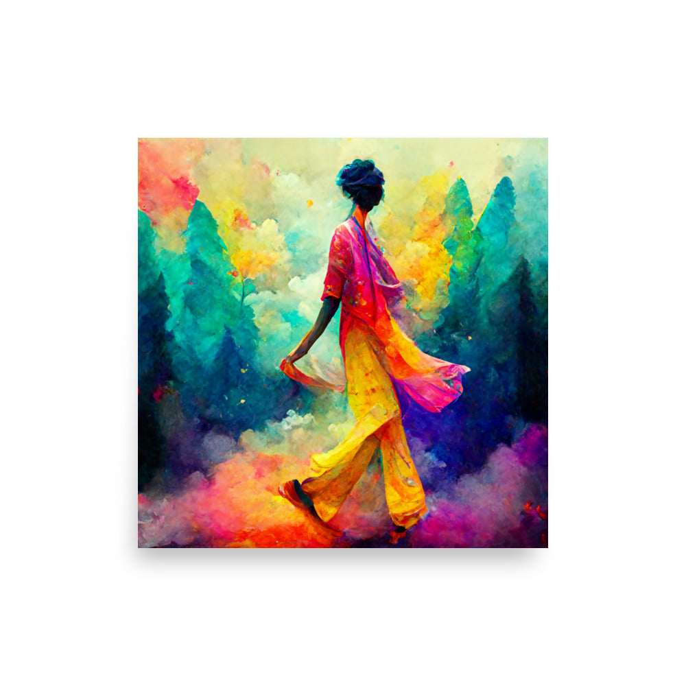 Dream Walking: Vibrant - Luster Poster