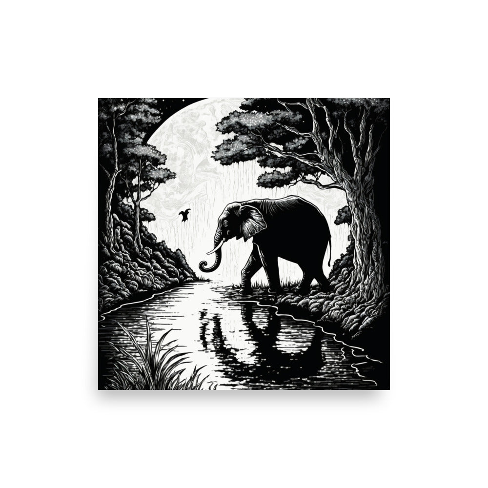 Animal Trade: B&W - Luster Poster