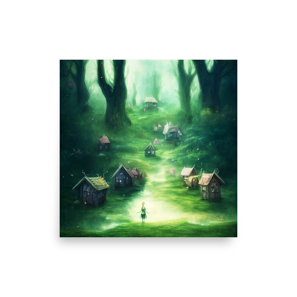 Familiar Forests: Neutral - Luster Poster