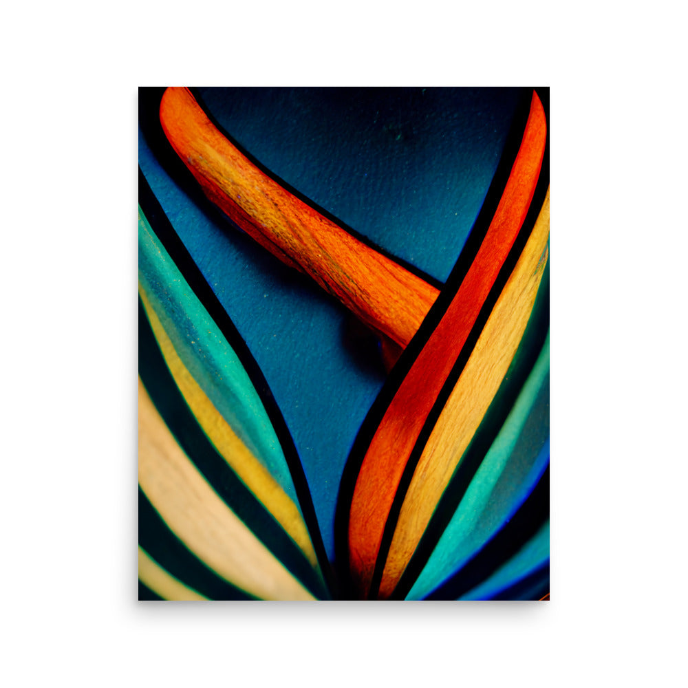 Smooth Glass: Vibrant - Luster Poster