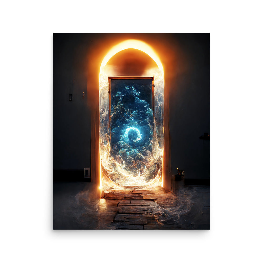 Portal Jumping: Neutral - Luster Poster