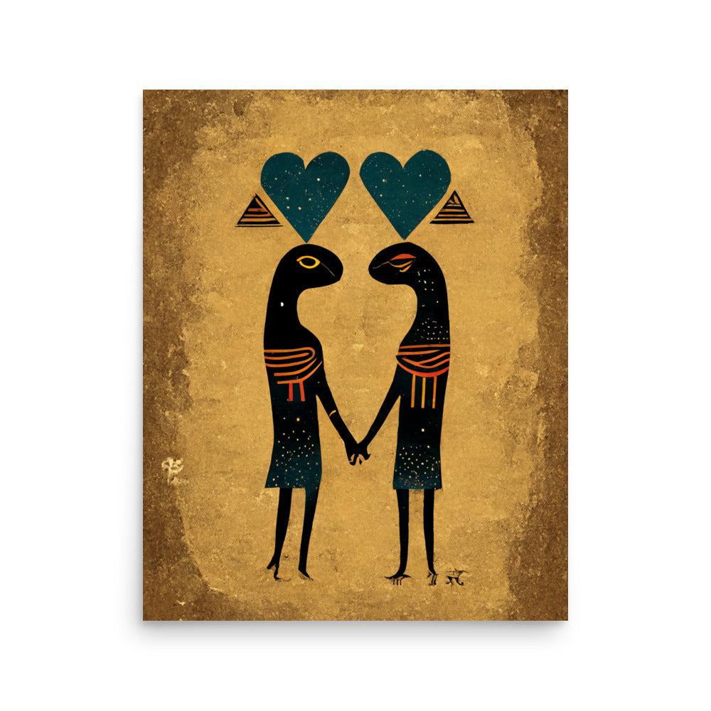 Ancient Love: Neutral - Luster Poster