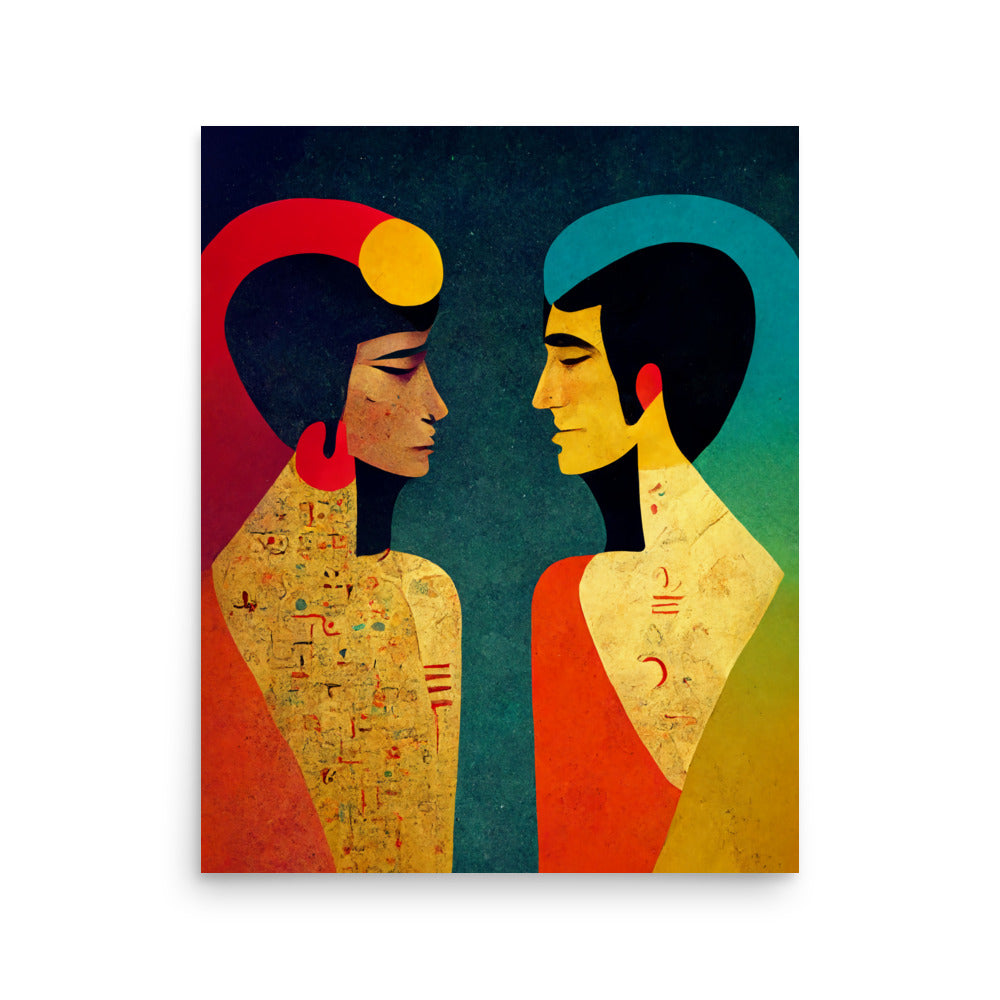 Ancient Love: Vibrant - Luster Poster