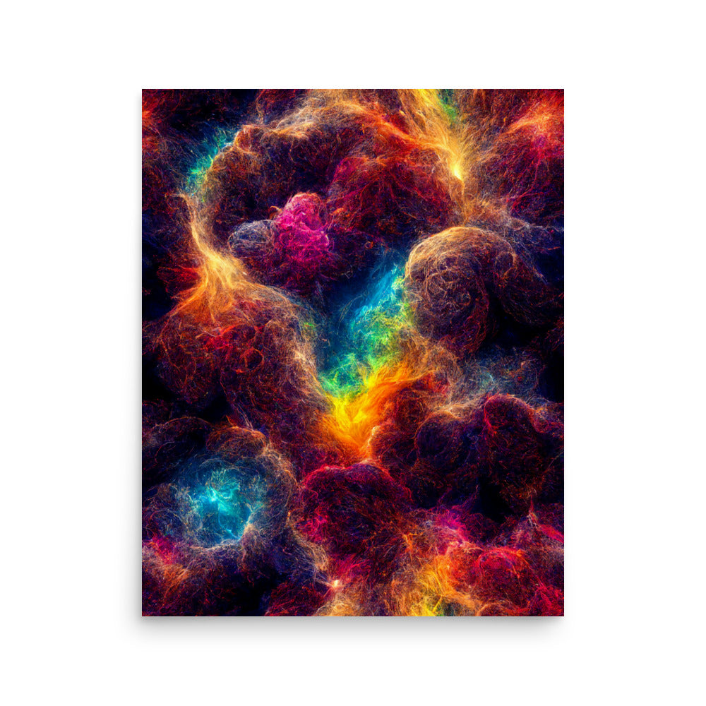 Star Gazing: Vibrant - Luster Poster