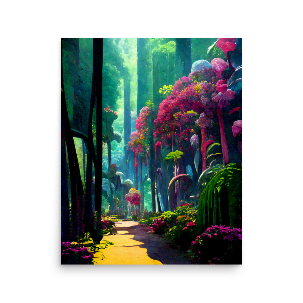 Jungle Games: Vibrant - Luster Poster