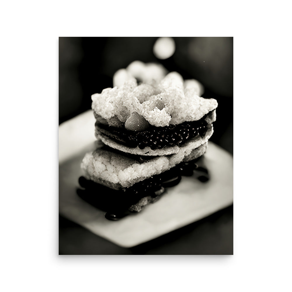 Eat Up: B&W - Luster Poster