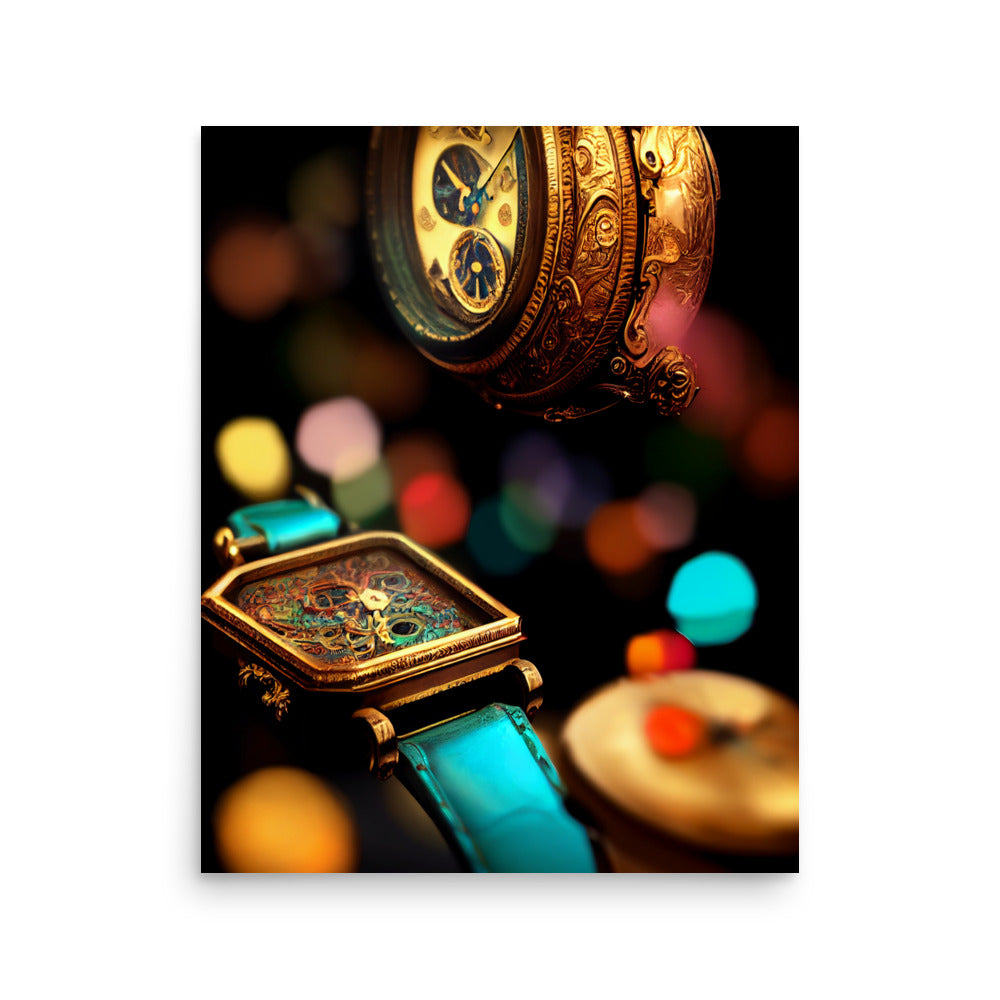 Time Keeper: Vibrant - Luster Poster