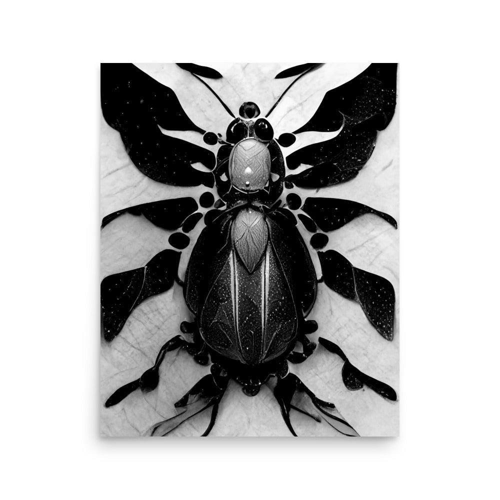 A New Specimen: B&W - Luster Poster