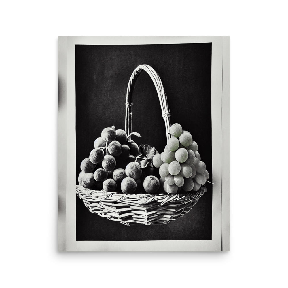 Fruits of Labour: B&W - Luster Poster