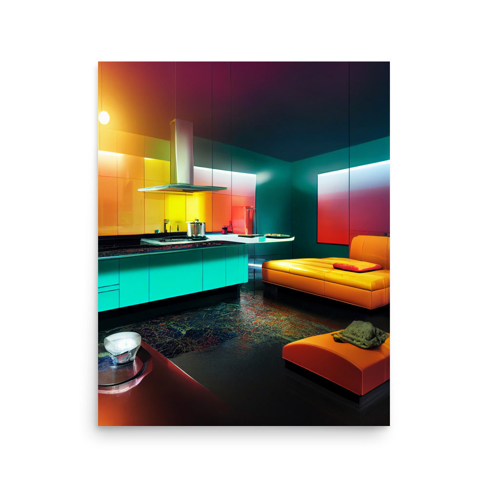 Cozy Quarters: Vibrant - Luster Poster