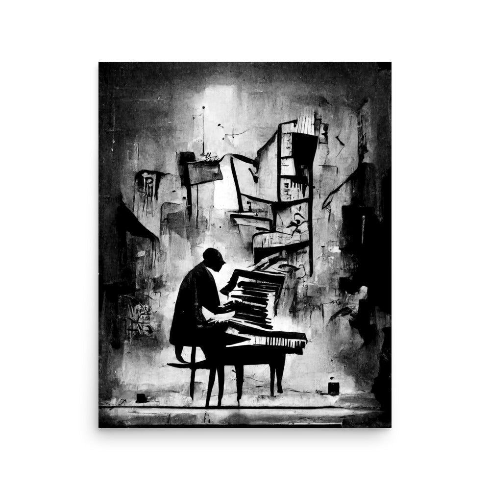 Music Makers: B&W - Luster Poster