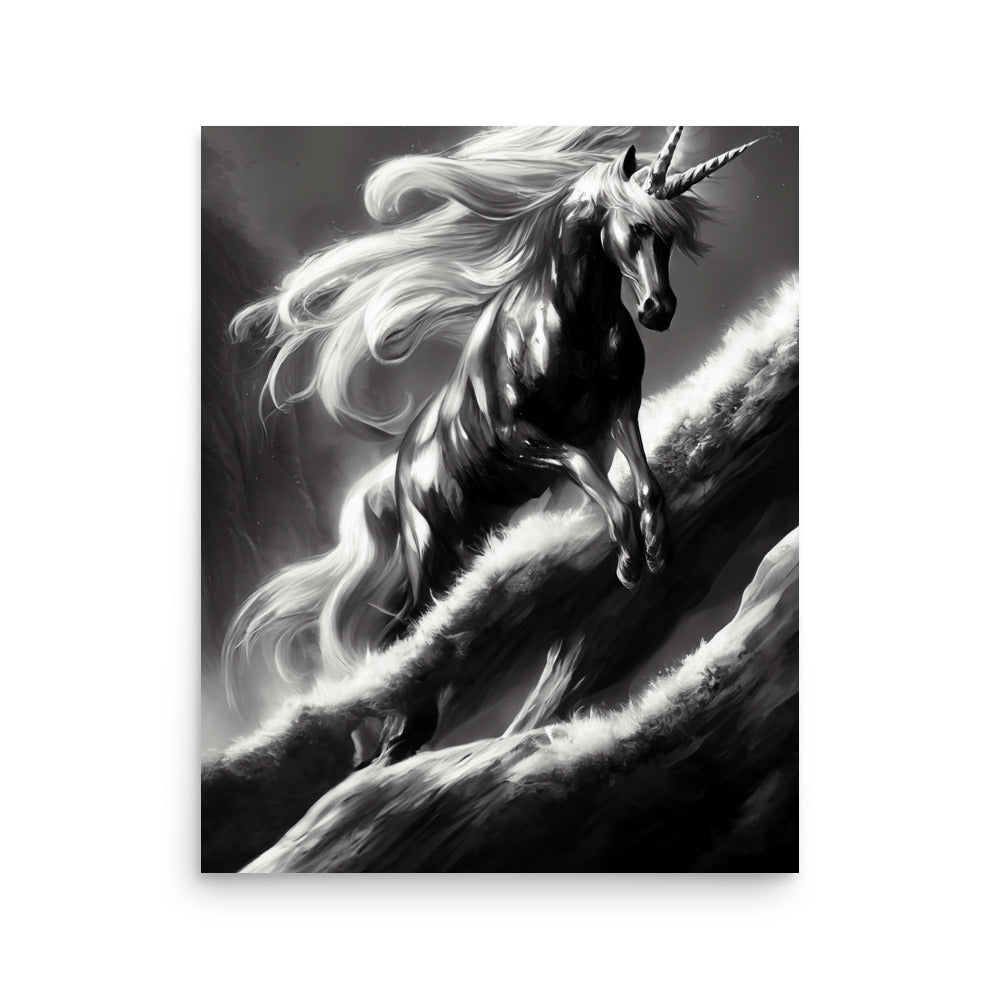 Fantasy Features: B&W - Luster Poster