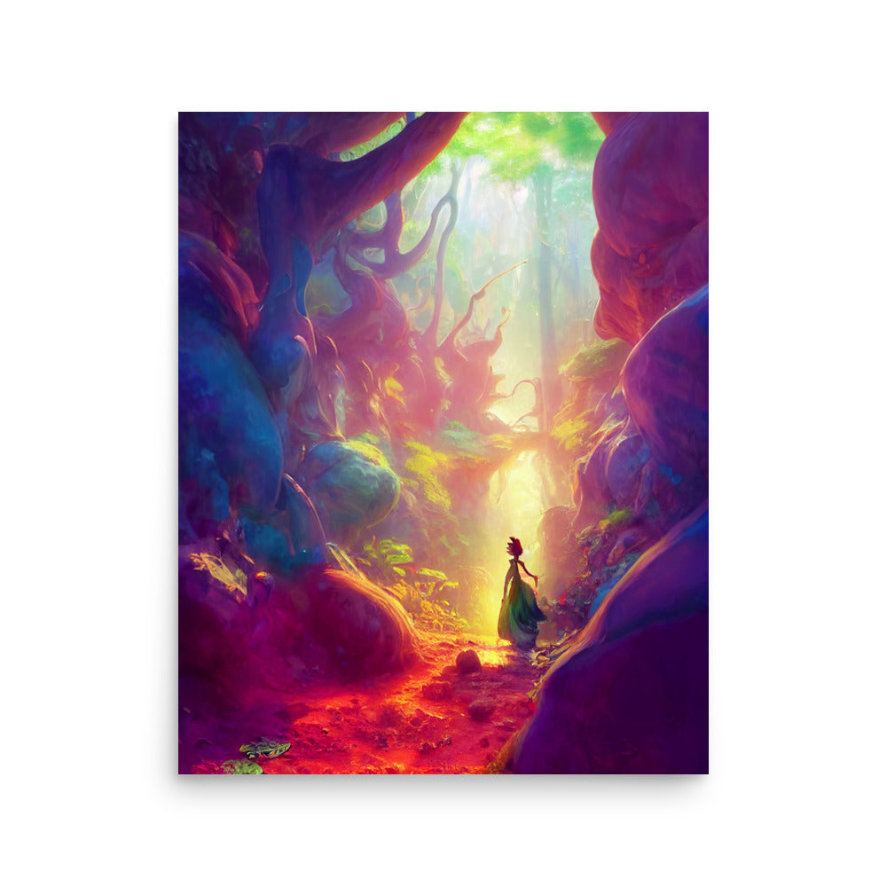 Fantasy Features: Vibrant - Luster Poster