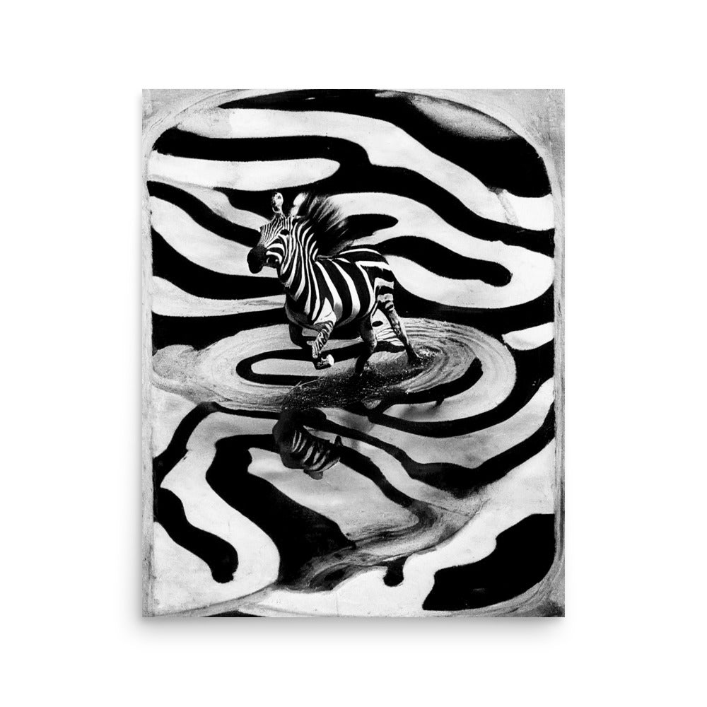 Natural Habitat: B&W - Luster Poster