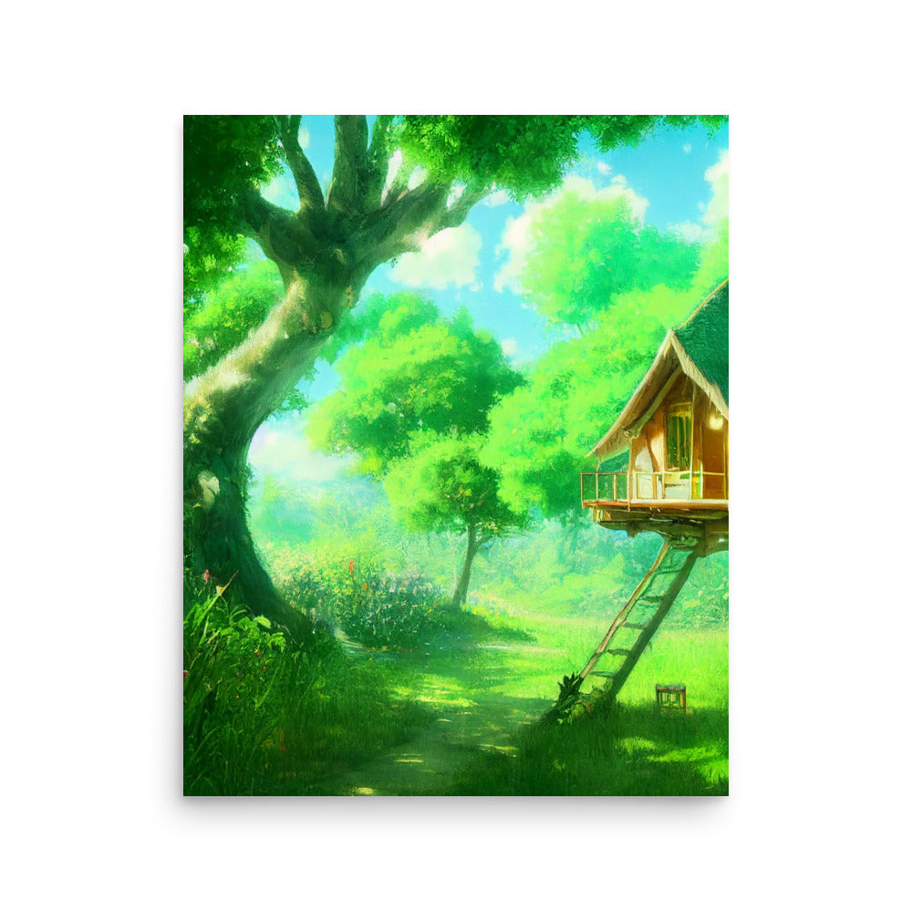 TreeHouse Vibes: Neutral - Luster Poster