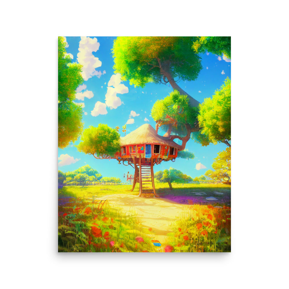 TreeHouse Vibes: Vibrant - Luster Poster