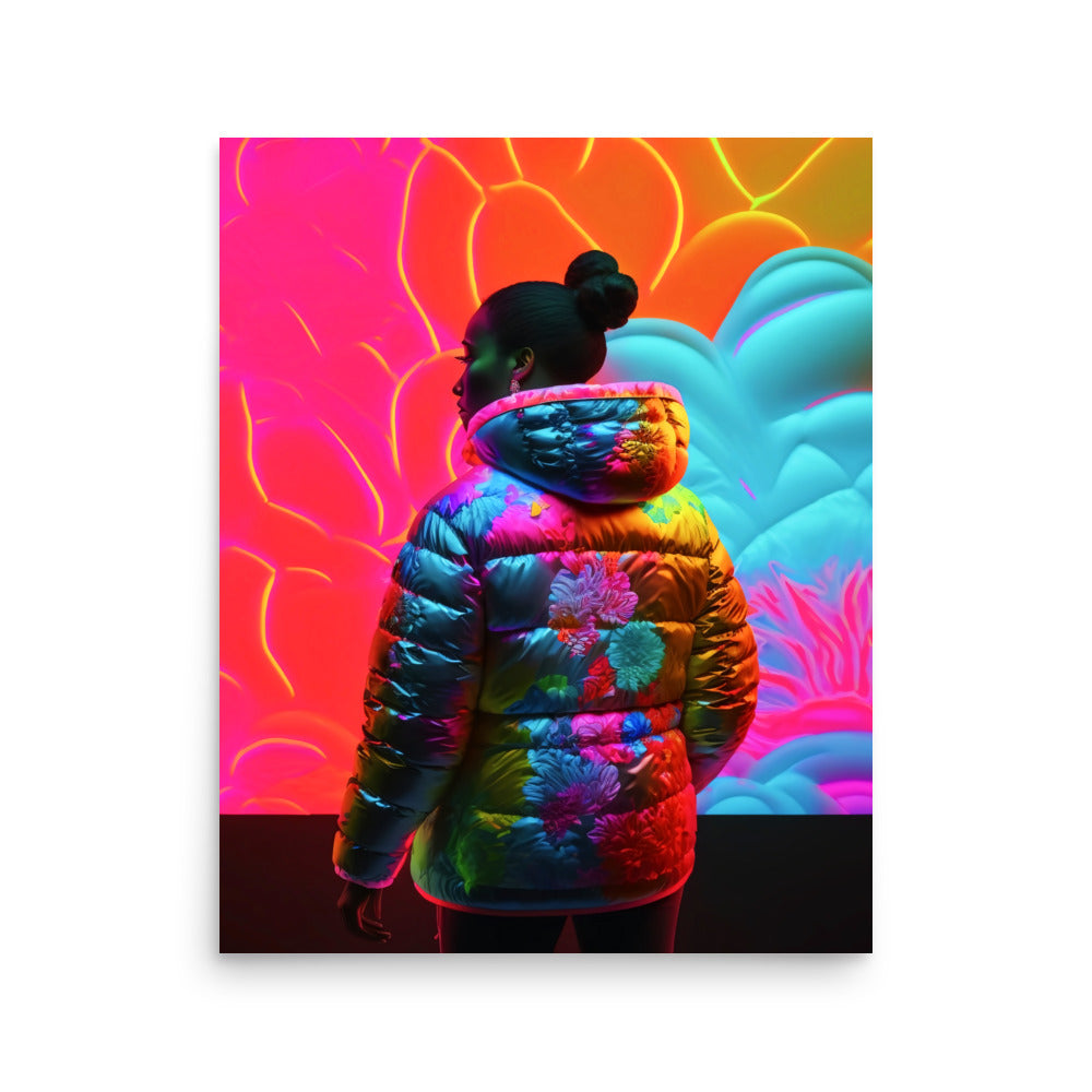 No Face: Vibrant - Luster Poster