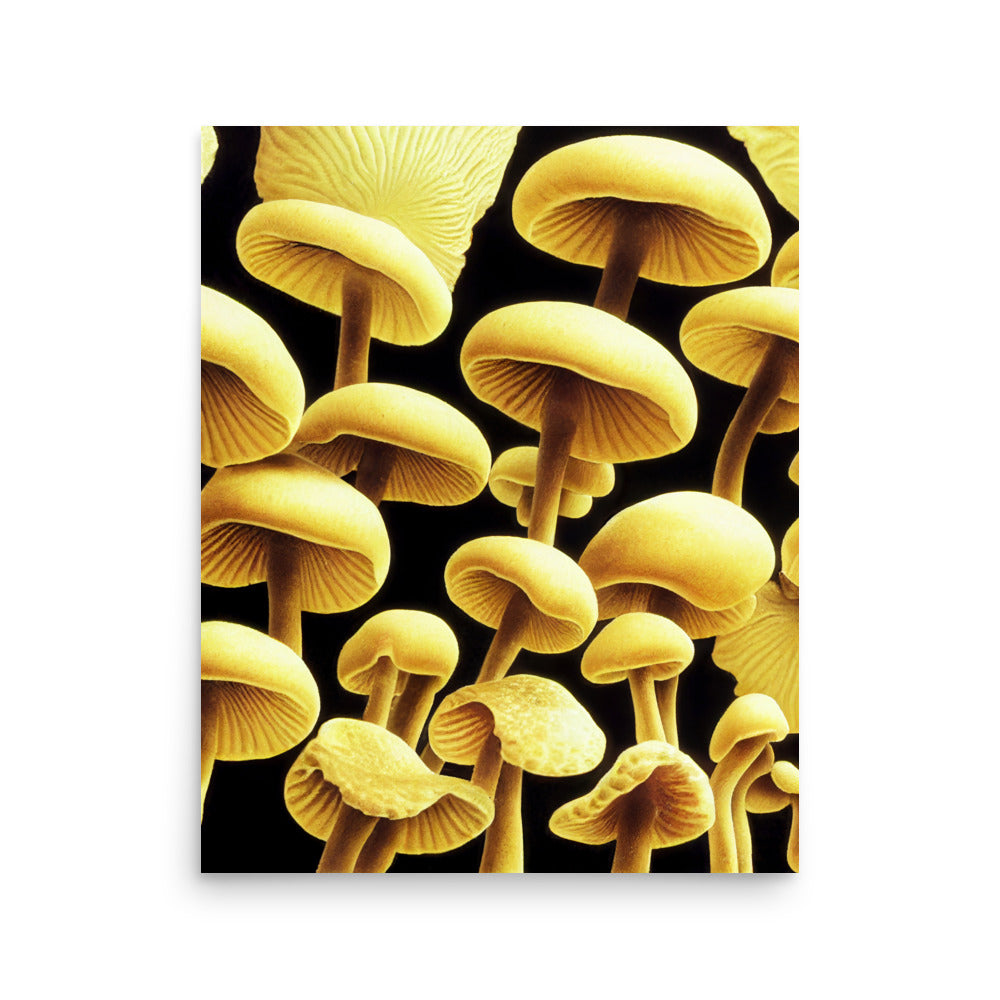 Mushroom Magic: Neutral - Luster Poster