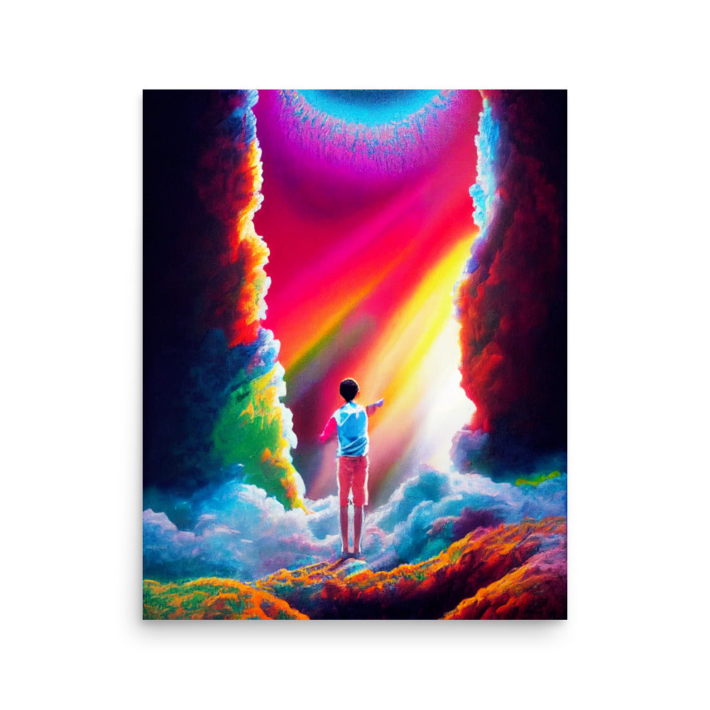 New Frontier: Vibrant - Luster Poster