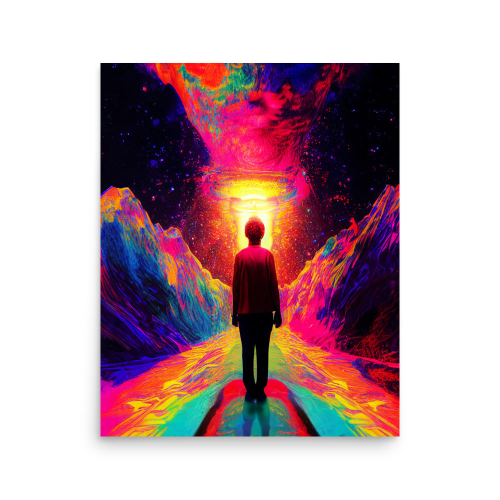 Dimension Shift: Vibrant - Luster Poster