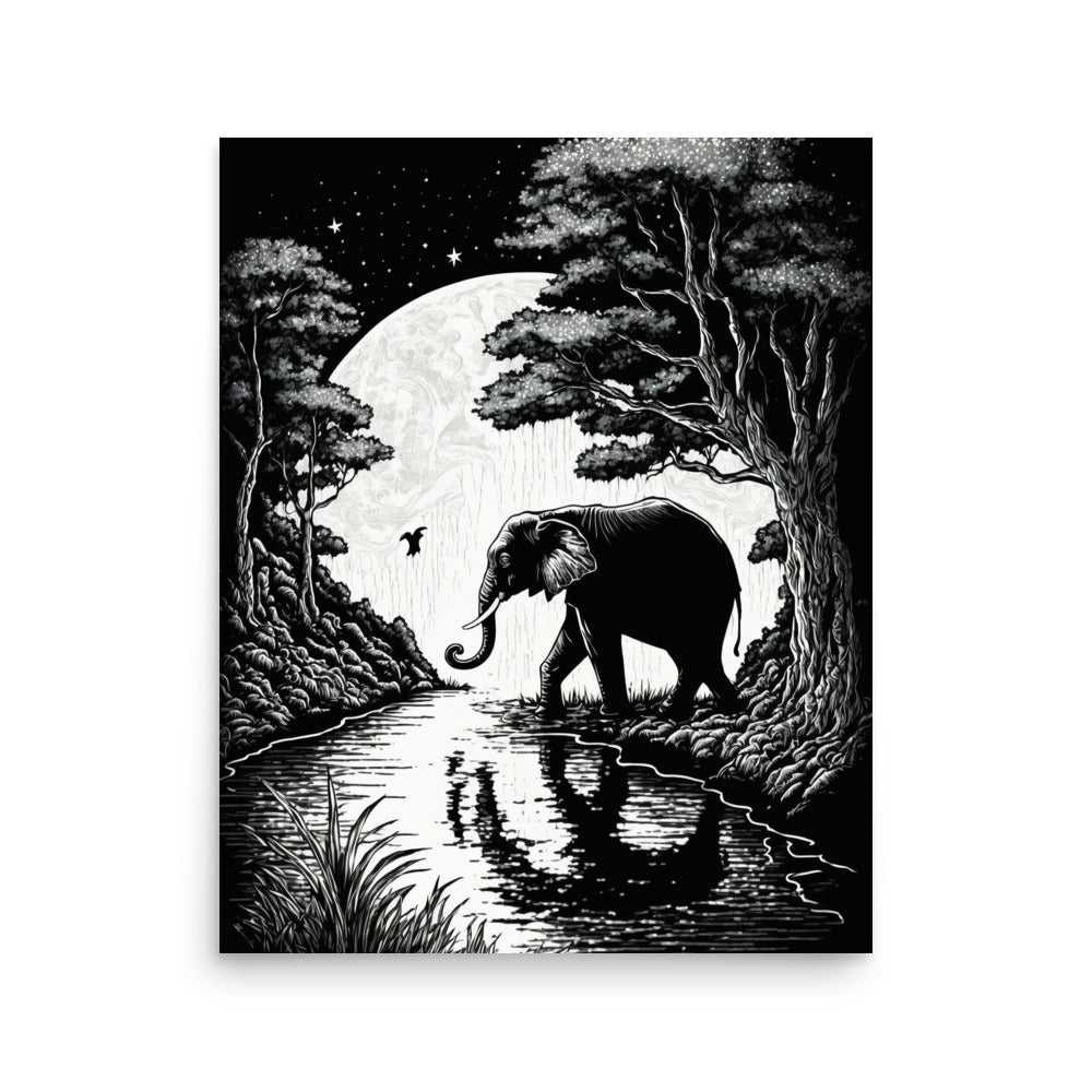 Animal Trade: B&W - Luster Poster