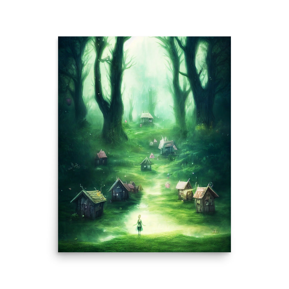 Familiar Forests: Neutral - Luster Poster