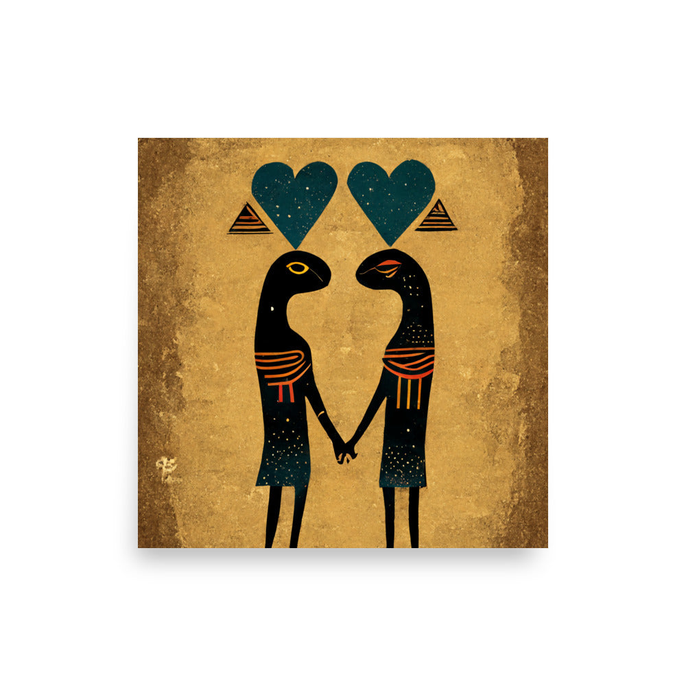 Ancient Love: Neutral - Luster Poster