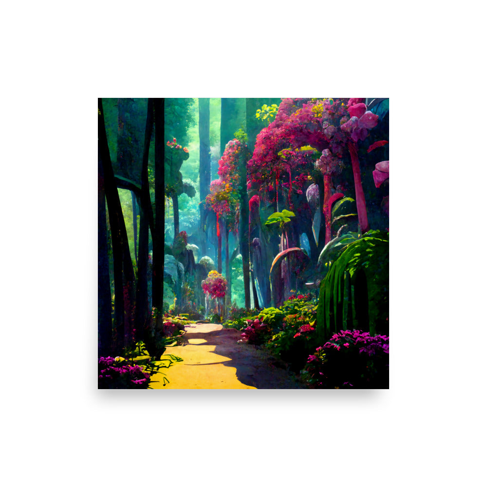 Jungle Games: Vibrant - Luster Poster